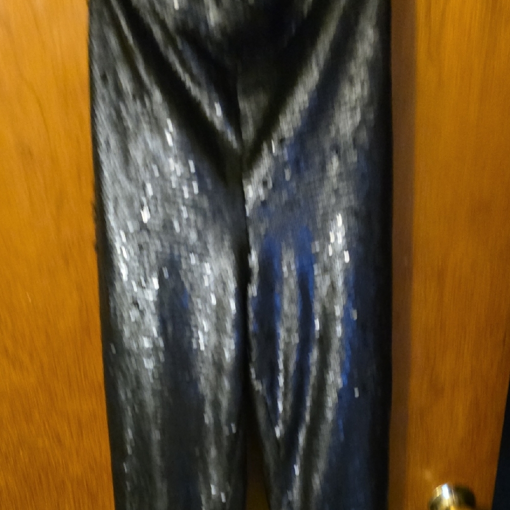 Ted Baker Black Sequin Trousers